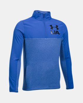 Boys' UA Phenom ¼ Zip 1 Color $64.99