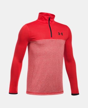 Boys' UA Threadborne™ ¼ Zip 1 Color Available $26.99