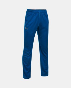 Boys' UA Tech™ Textured Pants 4 Colors $29.99