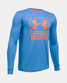 Boys' UA Tech™ Textured Crew LIMITED TIME: FREE SHIPPING 1 Color Available $34.99