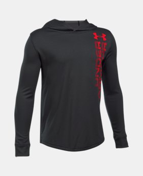 Boys' UA Techâ„¢ Textured Hoodie 1 Color $34.99