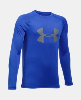 Boys' UA Big Logo Long Sleeve T-Shirt 2 Colors $29.99