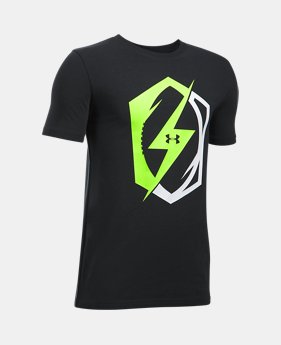 Boys' UA Pride Of Football T-Shirt 1 Color $19.99