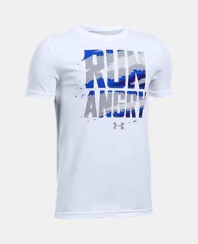 Boys' UA Run Angry T-Shirt 1 Color $19.99