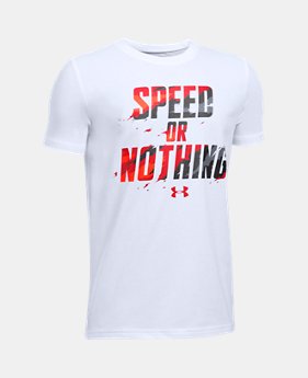 Boys' UA Speed Or Nothing T-Shirt 1 Color $19.99