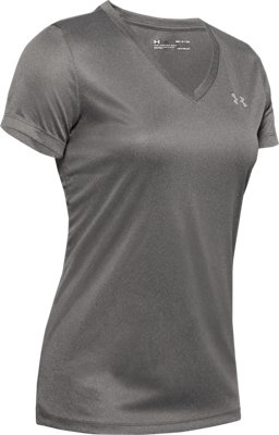 under armour white v neck t shirt