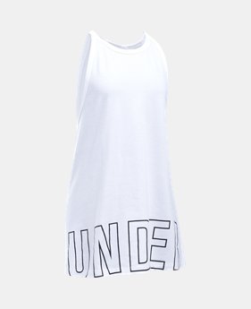 Girls' UA Elevated Train Tank 1 Color $27.99