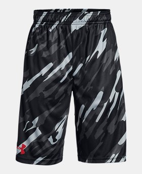 Best Seller Boys' UA Stunt Printed Shorts FREE U.S. SHIPPING 2 Colors Available $30