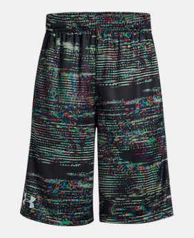 Best Seller Boys' UA Stunt Printed Shorts 2 Colors Available $30