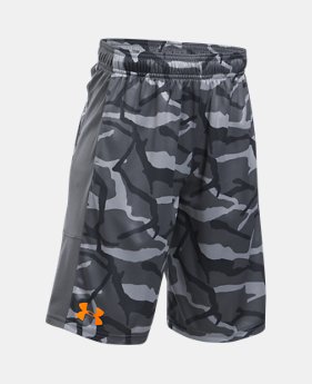 Best Seller Boys' UA Stunt Printed Shorts 1 Color $15.75