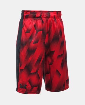 Best Seller Boys' UA Stunt Printed Shorts 1 Color $18.74