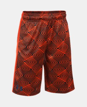 Boys' UA Stunt Printed Shorts 4 Colors Available $20.99 to $22.5