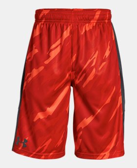 Best Seller Boys' UA Stunt Printed Shorts 5 Colors Available $30