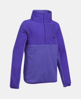 Girls' UA Phenom Fleece ½ Snap 5 Colors Available $32.99