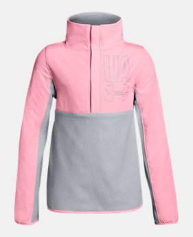 New to Outlet Girls' UA Phenom Fleece ½ Snap LIMITED TIME ONLY 1 Color Available $38.49