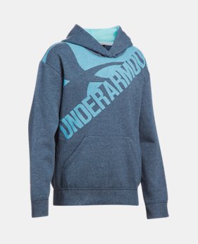Girls' UA Threadborne™ Printed Fleece Hoodie 5 Colors $44.99
