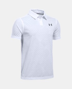 Boys' UA Threadborne Polo 1 Color $26.25 to $26.99