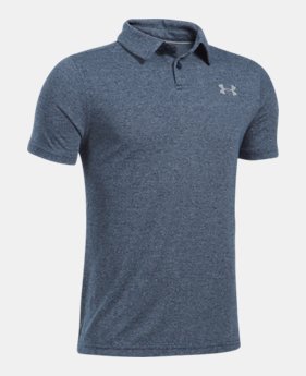 Boys' UA Threadborne Polo 2 Colors Available $34.99
