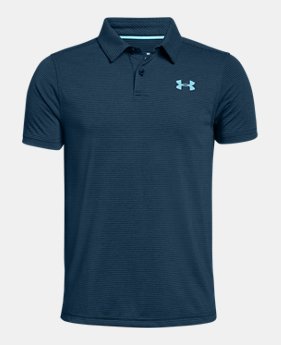 Boys' UA Threadborne Polo LIMITED TIME: FREE SHIPPING 7 Colors Available $39.99