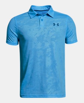 Boys' UA Threadborne Polo 1 Color Available $34.99