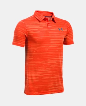 Boys' UA Threadborne Polo 1 Color $26.99