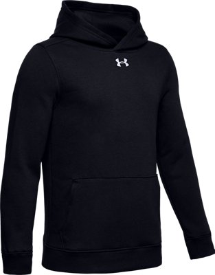 under armour hoodie black kids