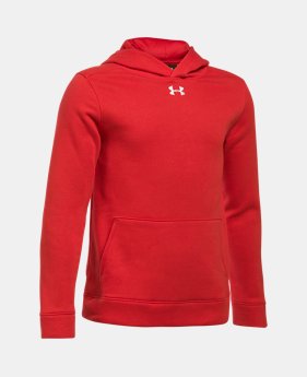 Boys' UA Hustle Fleece Hoodie 1 Color $39.99