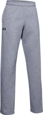 grey under armor sweatpants