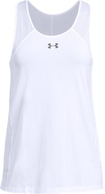 Women's UA Game Time Tank, White, pdpMainDesktop image number 4