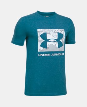 Boys' UA Camo Fill T-Shirt 1 Color $19.99