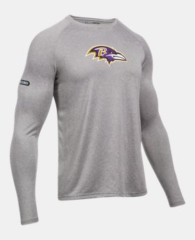 Men's NFL Combine Authentic UA Logo Long Sleeve T-Shirt 1 Color $30 to $30.99