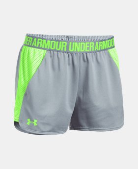 Women's UA Play Up Mesh Inset Shorts 1 Color Available $14.99