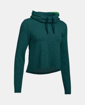 Women's UA Plush Terry Hoodie 1 Color $74.99
