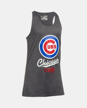 Girls' Chicago Cubs UA Tech™ Tank 1 Color Available $18.74