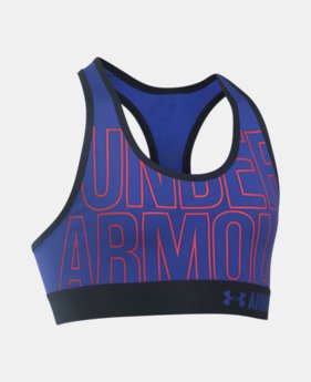 Girls' HeatGear® Armour Graphic Bra 2 Colors $24.99