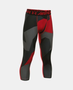Boys' HeatGear® Armour Printed ¾ Legging 1 Color Available $29.99