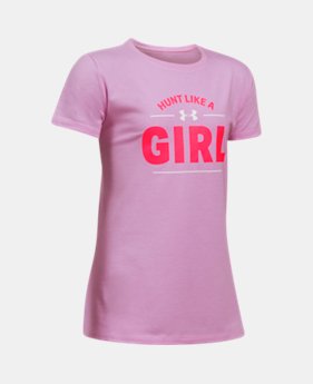 Girls' UA Hunt Like T-Shirt 1 Color $19.99