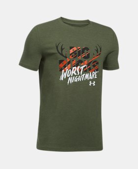 New Arrival Boys' UA Bucks Worst Nightmare T-Shirt 2 Colors $19.99