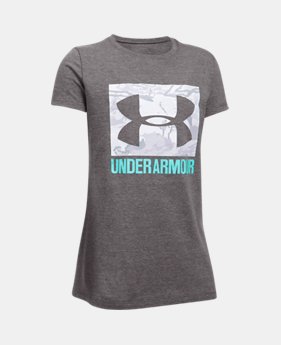 Girls' UA Camo Fill T-Shirt 2 Colors $19.99