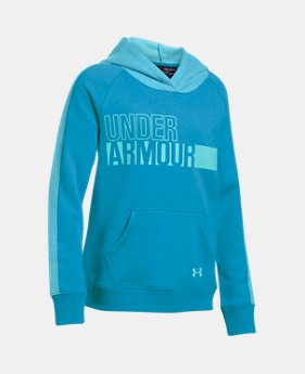 Girls' UA Favorite Fleece Hoodie 1 Color Available $26.99