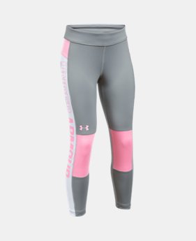 Girls' UA Color Block Crop 1 Color $44.99