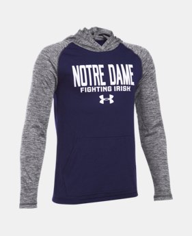 Boys' Notre Dame UA Techâ„¢ Hoodie 1 Color $22.49