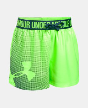 Girls' UA Play Up Graphic Shorts 1 Color $22.99