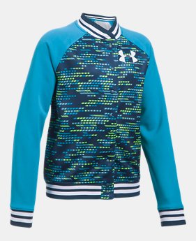 Girls' Armour Fleece® Bomber 1 Color Available $35.99