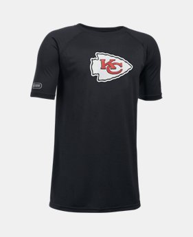 New to Outlet Boys' NFL Combine Authentic UA Tech™ Short Sleeve T-Shirt 1 Color Available $20.99 to $21