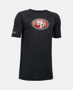 New to Outlet Boys' NFL Combine Authentic UA Tech™ Short Sleeve T-Shirt 1 Color Available $20.99 to $21