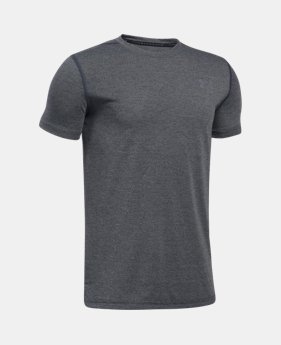 Boys' UA Threadborne™ T-Shirt 2 Colors Available $12.5