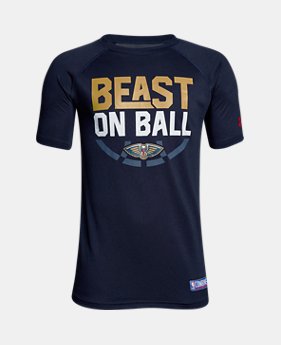 New Arrival Boys' NBA Combine Authentic Beast OTB UA Tech™ T-Shirt 21 Colors $28