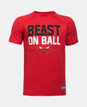 Boys' NBA Combine Authentic Beast OTB UA Tech™ T-Shirt 4 Colors Available $19.6