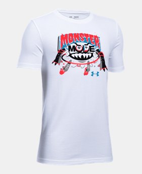 Boys' UA Monster Mode T-Shirt 1 Color $14.99